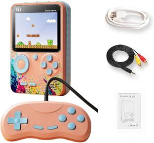 HG WORLD G5 Retro Mini Game Box 2 Player Classic Tv Video Game Handheld Portable Pocket Gaming console for tv ,old video game for kids (Best Gift & Fun) All Ages 128 MB GB with Full HD AV Output With Extra Remote, Video Game Hand TV, video games for tv