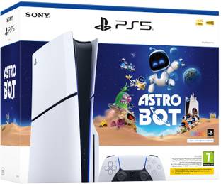 SONY PS5 Standard Astro Bot Bundle (Slim) 1000 GB with ASTRO BOT full game