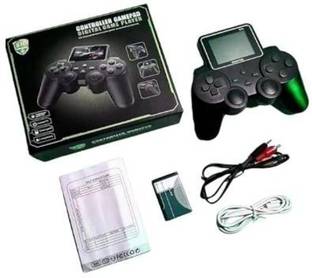 MOOZMOB 520 Games Video Game with AV Cable for TV, Multi Player with built-in Games Contra Series, Super Mario Series, Angry Bird, Adventure Battle