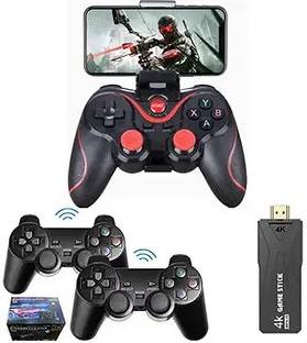 Elevea X3 Wireless Controller for Android & 256GB 10,000+ Games 4K HD Console with puzzles, sports