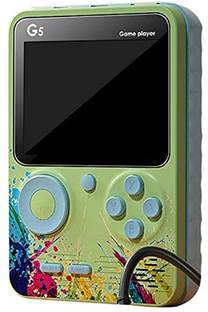 Like Star G5 Retro Handheld Game Console Built-in 500 Games, Portable Handheld Video Games with Super Mario Like (Bros/Brose3/6/9/10/14)Super Contra Like(2/6/7) Total 500 Games