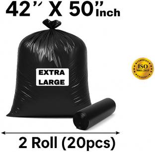 Divotes Garbage bag 40-50 Jumbo 2 L Garbage Bag  Pack Of 20