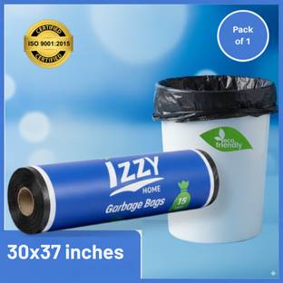 IZZY Garbage Bags XL 30X37 Inch | Pack of 3 (1x10)|Bags for Home, Kitchen,Office XL 30 L Garbage Bag  Pack Of 30