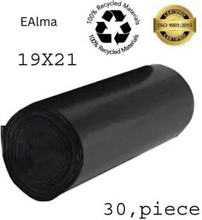 EAlma Garbage bags 19*21 in pack 1 -30 bags Small 6 L Garbage Bag  Pack Of 30