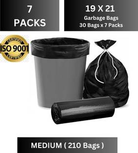 Tap in Dustbin Bag / Garbage Bag Medium 13 L Garbage Bag  Pack Of 210