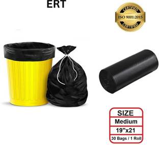 ERT Premium Quality Garbage Bags Biodegradable Medium 6 Litre - Pack of 1 Small 6 L Garbage Bag  Pack Of 30