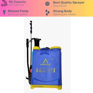 जैपफ्रेश Manual Agriculture Spray Pump Machine Garden Sprayer 16 L Backpack Sprayer _ 10 16 L बैकपैक स्प्रेयर