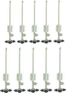 Appster (10pcs) Irrigation Fogger System 4 Way Fogger Assembly Unit with Check Valve 100 L Hose-end Sprayer