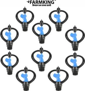 FARMKING 10pcs Water Sprinkler for Garden/Irrigation/Poultry Farm/Green House Thread 1/2" 100 L Hose-end Sprayer