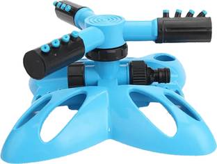 ROOTS & LEAF 360? Automatic Rotating Garden Sprinkler with Butterfly Base 45? Adjustable Arm 1 L Hose-end Sprayer
