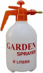 AGROPLUS Multipurpose Sanitizer Spray Bottle Suitable for Sanitization & Germs/Virus Protection Lightweight Pump Pressure Hand Held Sprayer 2 Litre Bottle 4.5 Pints (Multi Color) 2 L Hand Held Sprayer