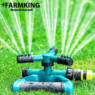FARMKING Automatic 360 ° Rotating Adjustable Garden Sprinkler 100 L Hose-end Sprayer