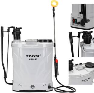 IZOM IZ-BS-DP Double Pump, 2 in 1 (Battery & Manual) 20 L Backpack Sprayer