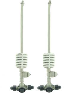 Appster (2pcs) Irrigation Fogger System 4 Way Fogger Assembly Unit with Check Valve 100 L Hose-end Sprayer