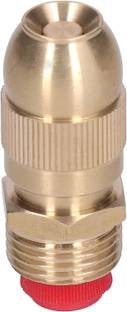 Appster 1pc Adjustable Mist Sprinkler Misting Nozzle Drip Irrigation 1/2" Male Thread 100 L Hose-end Sprayer