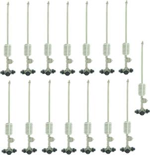 Appster (15pcs) Irrigation Fogger System 4 Way Fogger Assembly Unit with Check Valve 100 L Hose-end Sprayer