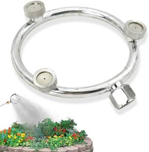 HANNEA Atomizing Water Sprinkler Ring Multi Porous Nozzle 1 L Hose-end Sprayer