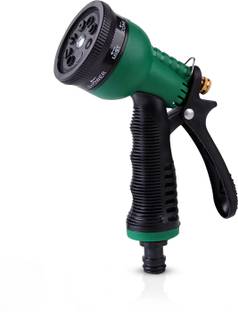 ROOTS & LEAF Garden Hose Spray Gun with 8 Adjustable Water Patterns Hands-Free Lock 1 L Hand Held Sprayer