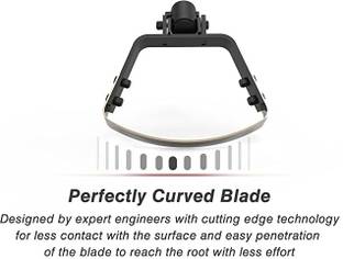 Agriezy Smart Hoe - Heavy duty Hand Weeder 8 inch blade with 5 feet handle V1 Garden Tool Kit