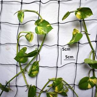 grenfel Plant Climbing Net 14.5Ft x 6Ft Black Creeper Support Gardening Netting Hiking Net