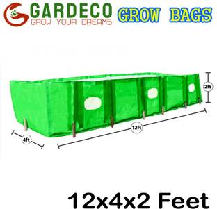 GARDECO 450 GSM HDPE UV Treated Organic Vermi Compost Maker Bed( 12ft x 4ft x 2ft) Garden Tool Kit
