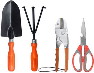 IBEX Gardening Hand Tool Kit 4 Pieces for Home Gardening Garden Tool Kit