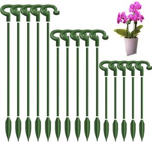 SUPVOX 15pcs Plant Stakes Wire Plant Stake Flower Support Stake Rings Plant Support Garden Tool Kit