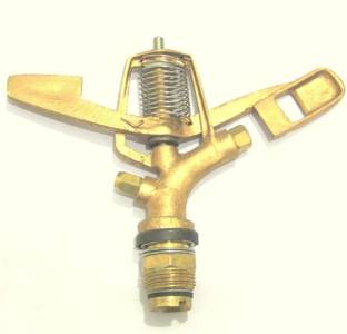 Fieldstar Heavy Brass Impact Drive Sprinkler Garden Watering Irrigation Sprayer Head Garden Tool Kit