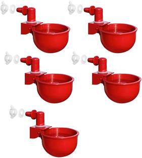 HASTHIP 6 Pcs Chicken Feeder Cup, Poultry Farm Equipment, Chicken Drinking Cup Garden Tool Kit
