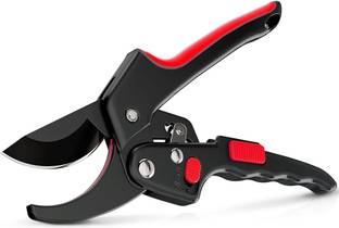 ORTIZA Gardening Scissor with Safety Lock, Labor Saving Pulley Stainless Steel Garden Tool Kit
