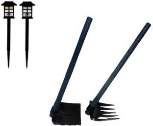 GREEN TOUCH PVC Handle Agriculture Hoe,eeder Remover With Unbrackble Handle,Grass Remover Garden Tool Kit