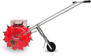 Balwaan Krishi Manual Seeder | Long Teeth–12T | Hand Operated Seeding Machine Garden Tool Kit