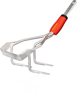Fieldstar Multi Star Culti-Weeder Without Handle (Silver, Weeder - Made in India) Garden Tool Kit