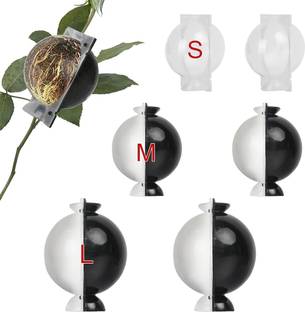 HASTHIP 6pcs Plant Root Grow Box Layer Propagation Ball 3 Sizes Garden Tool Kit