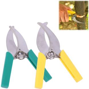 SERPLEX Girdling Scissors Ring Shaped Pruning Stainless Steel Blades Set Garden Tool Kit
