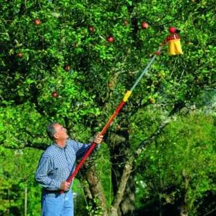 WOLF GARTEN Multi Star Fruit Basket/Picker with Handle RG-M + ZM -V4 Garden Tool Kit