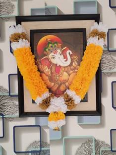 Handcraft Hara FABRIC CLOTH, Beeds, Artifitial Flowers Garland