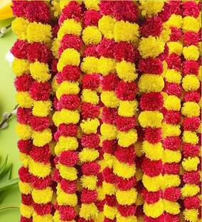 Shri Festival Garlands Artificial marigold flower Garland
