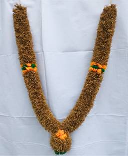 Harsa namma Brand vetiver malai|vetiver garland |Vetiver Root Garland|Vettiver Maalai | 1.5 feet vetiver root,Ramacham Root /Lavancha Root Garland