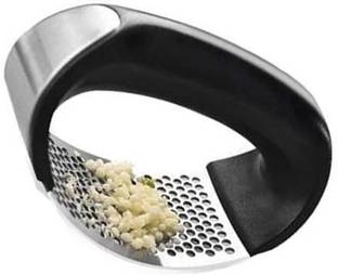 Gantavya Trending Stainless Steel Garlic Press Rocker, Garlic Presser, Manual Garlic Masher, Vegetable Fruit Mincer, Kitchen Garlic Grinder Garlic Press