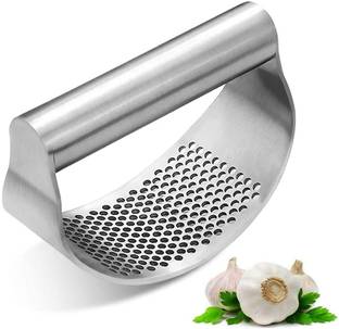 Baskety High Quality Stainless-Steel Garlic Cutting Mince Tool Cutter for Home Kitchen Garlic Press