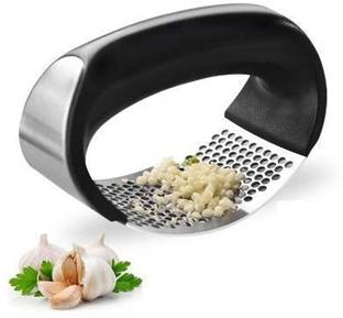 Anystar Kitchen Stainless Steel Garlic Press with Ergonomic Handle,Garlic Crusher Garlic Press