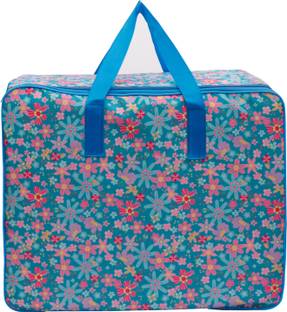 AARON INC Polyester Premium-Quality Shelf Organizer Multifunctional Storage Bag Large Capacity UnderBed Storage Containers for Quilts, Comforter, Blanket, Bedding, and Toys J1