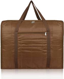 Peafowl Blanket Cover /Under Bed Storage Bag Under Bed Storage Bag / Blanket Bag Cover/Saree Bag/Household Storage Bag cocoabrwnblnktbag005