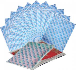 VYORA Saree Cover Single Saree Cover Pack of 12 storage bag sari packing bag pack of 12 organizer Garment Cover transparent Combo Set of 12