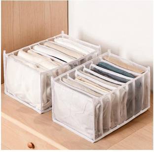 ZOVIRA 7 PVC Transparent Soft Plastic Closet - (Pack of 2) 12