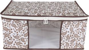 DULACCA D Cover DC 1 Saree Cover,Garment Cover,Cloth Cover,Clothes Organiser with Transparent Window D Cover D7