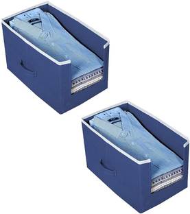 SBARY 2 Shirt Cover Non Woven Shirt storage organizer ,shirt stacker for closet & drawer organiser for wardrobe organizer