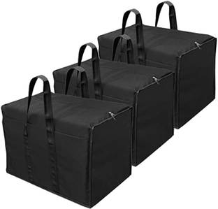 Mteaser Premium Quality Nylon Wardrobe Bag, Underbed Cloth Storage Organizer with Zippered Closure and Handle