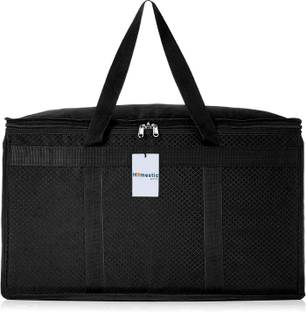 HOMESTIC by Kuber Industries Large Storage Bag Rexine Waterproof Large Storage Bag|Cloth Organizer (Black) 55HT04470